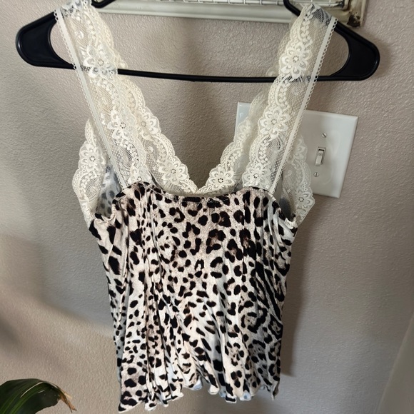 CHEETAH laced tank top - Picture 4 of 7
